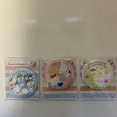 サンリオキャラクターズ 缶ミラー3個セット