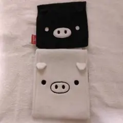 모노크롬 부츠 흑백 화장지 커버