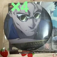 呪術廻戦 名場面缶バッジ 七海建人 4点