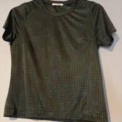 【Ray Cassin】ダークグリーン ドット柄 半袖Tシャツ　ｙ２ｋのサムネイル
