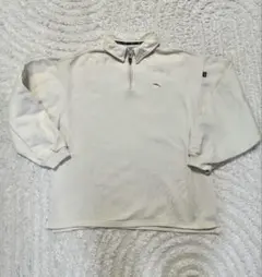 リーボック　ハーフジップ　スウェット