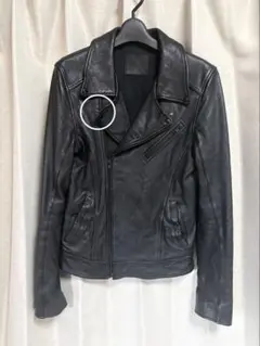 MIDAS 本革　ダブルライダースジャケット　平成　お兄系