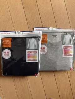 ユニクロ極暖ヒートテックコットン　2枚　メンズS