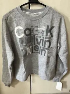 【新品】カルバンクライン Jeans グレー トレーナーXS