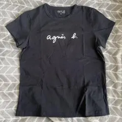 agnès b. ブラック Tシャツ サイズ4