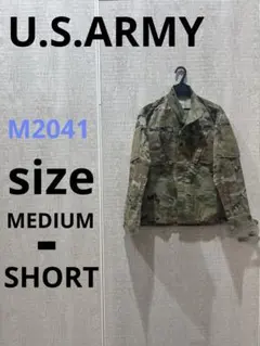 M2041 U.S.ARMY カモフラブルゾン 陸軍戦闘服　コート　男女兼用のサムネイル