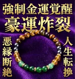 【特級呪物】強制金運覚醒×悪縁断絶×豪運炸裂　人生を作り変える転換ブレスレット