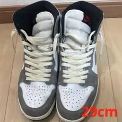 AIRJORDAN1 レトロハイ OG BlackandSmoke Grey
