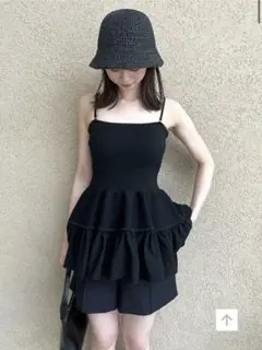 snidel スナイデル ティアードペプラムベアトップス - メルカリ