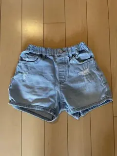 デニムショートパンツ 120 ユニクロ