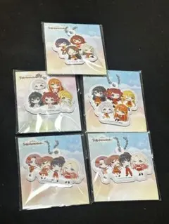 学園アイドルマスター PVCチャーム 5種セット