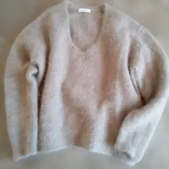 BEAUTY&YOUTH ユナイテッドアローズ フォックス混ヘアリーニット