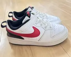 Nike キッズ スニーカー ホワイト/レッド 21.0㎝