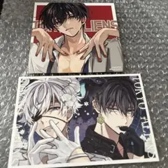 東京エイリアンズ　特典　ミニ色紙　天空橋 翔　雨宮零士 ポストカード　東エリ