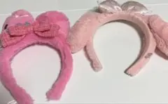 サンリオキャラクター カチューシャ２点セット(公式サンリオピューロランドで購入)