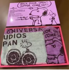 新品未開封スヌーピータオルセット ユニバーサルスタジオジャパン　SNOOPY