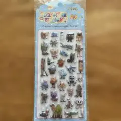 3D立体ステッカー キャラクターシール