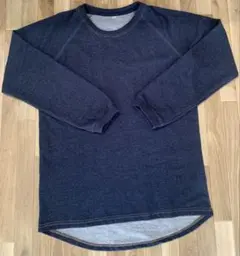 デニム風トレーナー　Ｌサイズ