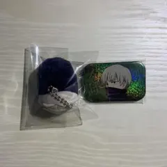 呪術廻戦 狗巻棘 スクエア缶バッジ まめころりん