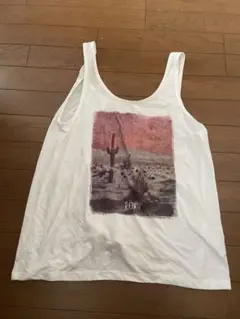 【値下げしました】ROXY ロキシー　サボテンプリント タンクトップ
