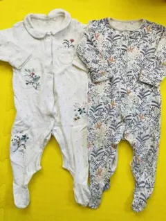 NEXT 長袖ロンパース2着セット　サイズ6-9month(約75cm)