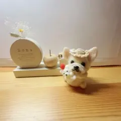 羊毛フェルト 夏フレンチブルドッグのサムネイル