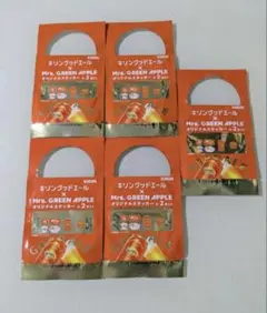 非売品 ☆ キリン グッドエール × ミセス オリジナルステッカー 5袋