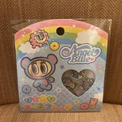 エンジェルブルー　おはじきシールフレーク　ブルー　フレークシール　ナカムラくん