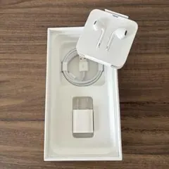 【アップル純正品】イヤフォン Lightningケーブル ACアダプタセット