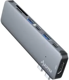 Macbook air pro usb c ハブ HDMI 変換 アダプタ