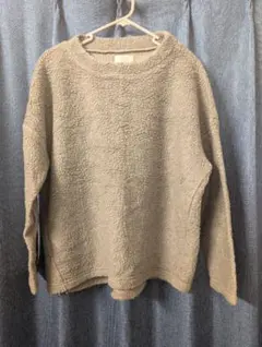 DUFFER JAPAN フリース クルーネックセーター 日本製