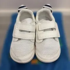 IFME 上履き 15.0 ホワイト×ネイビー