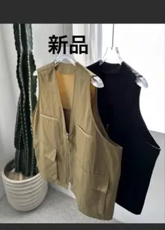 【新品タグ付き】feepur ポケットワークベスト