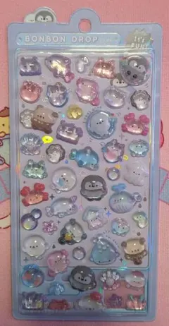 ボンボンドロップシール オリジナル ぷかぷかボンボン