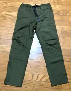 暖冬パン UNIQLO ユニクロウォームイージーパンツ カーキ 裏フリース