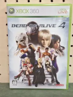 Xbox 360 デッド・オア・アライブ4　(ハガキ付き)