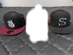 ニューエラ帽子2点セット 7 3/8