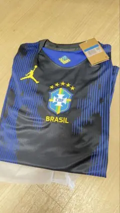 size L Brasil CBF Jordan サッカーシャツのサムネイル