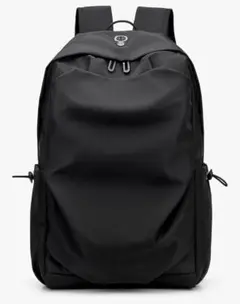 【RAKEE】防水ブラックバックパック USB充電ポート付き
