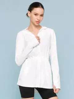 XEXYMIX 接触冷感・UVカット アイスコンフォートフード付きジャケット