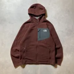 【US企画】THE NORTH FACE フリースパーカー　ジップアップ　M