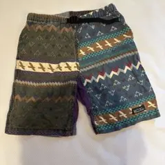 マナスタッシュ　クレイジーカラー　マルチカラーパターン ハーフパンツ