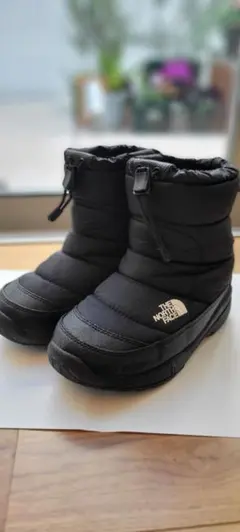 美品 THE NORTH FACE ブラックブーツ 防水 20