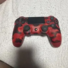 PS4 純正コントローラー レッドカモフラージュ動作確認済み