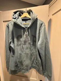 【限定セール‼️Gap】グレー L ジップアップパーカー