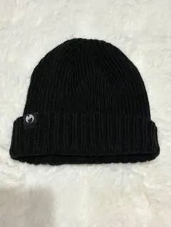 黒 ニット帽