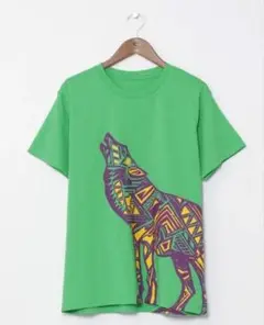 チャイハネ 洋輔×Amina アミナ きつね親子Tシャツ ティシャツ ミント