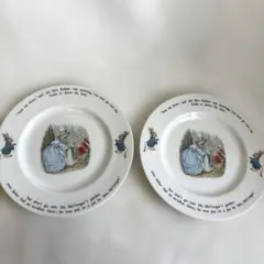 ウェッジウッド　Peter Rabbit プレート 2枚セット　25cm 英国製のサムネイル