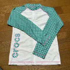 Crocs 水玉模様 ラッシュガード 140cm