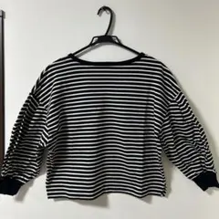 美品！FRAY I.D ボーダー カットソー 七分袖